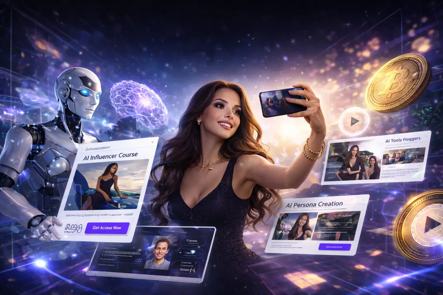 Online AI education platform