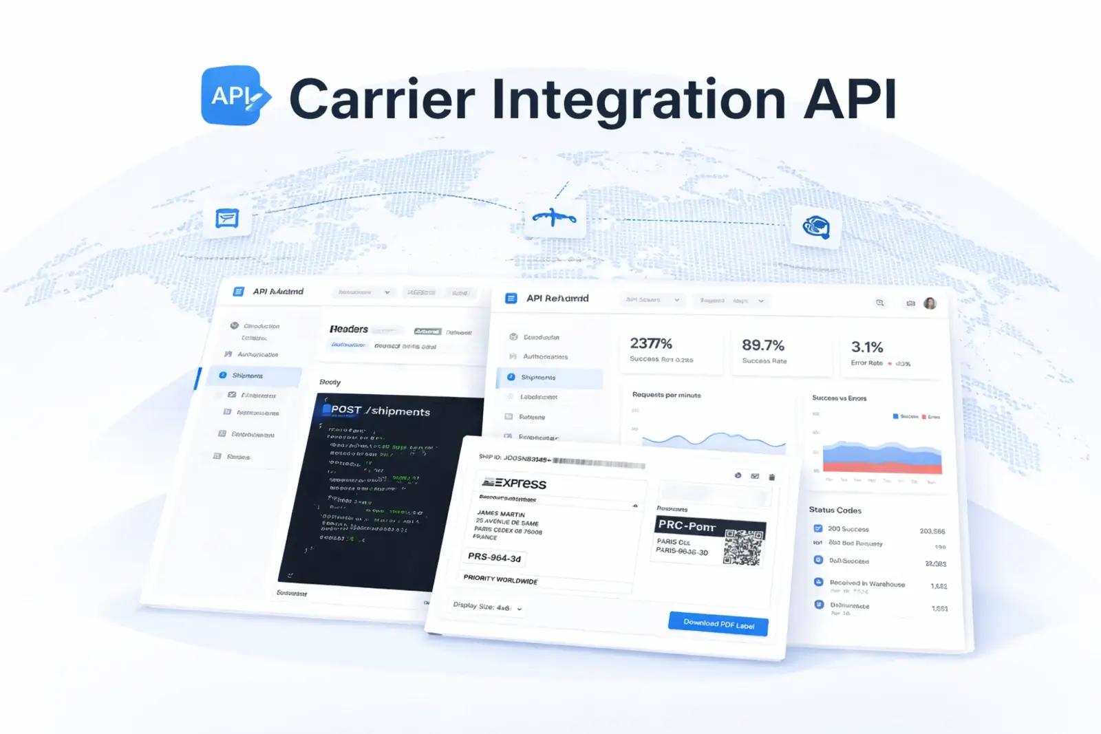 Carrier integration API