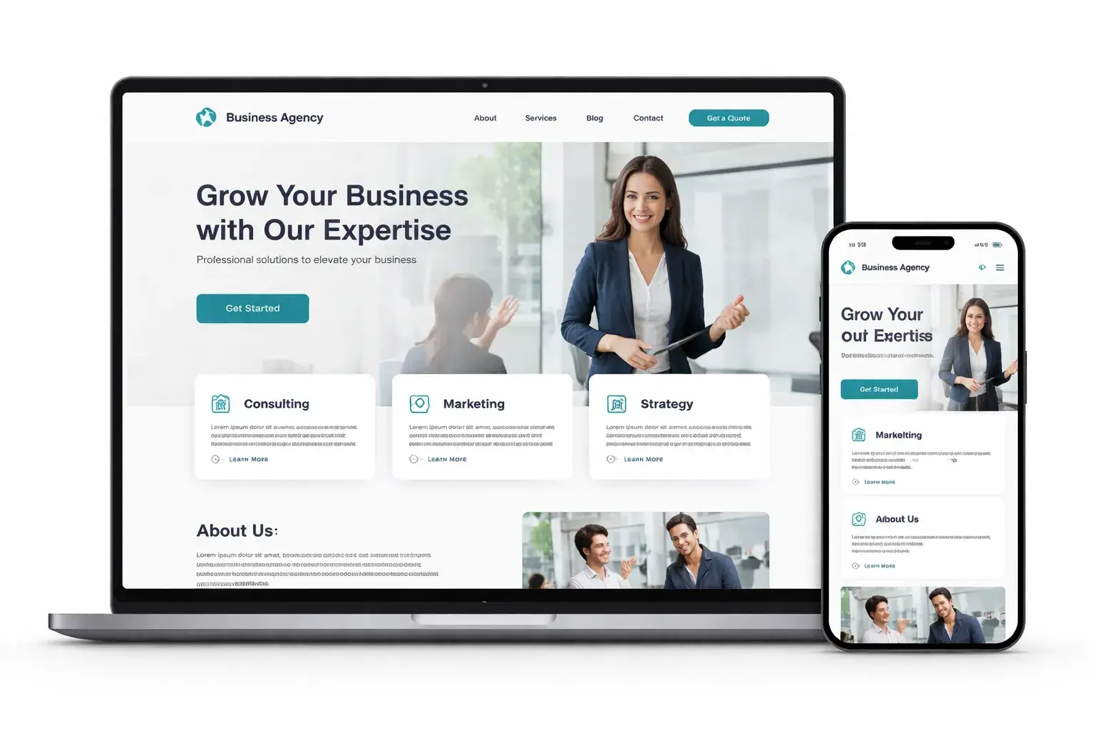 Small functional web platform